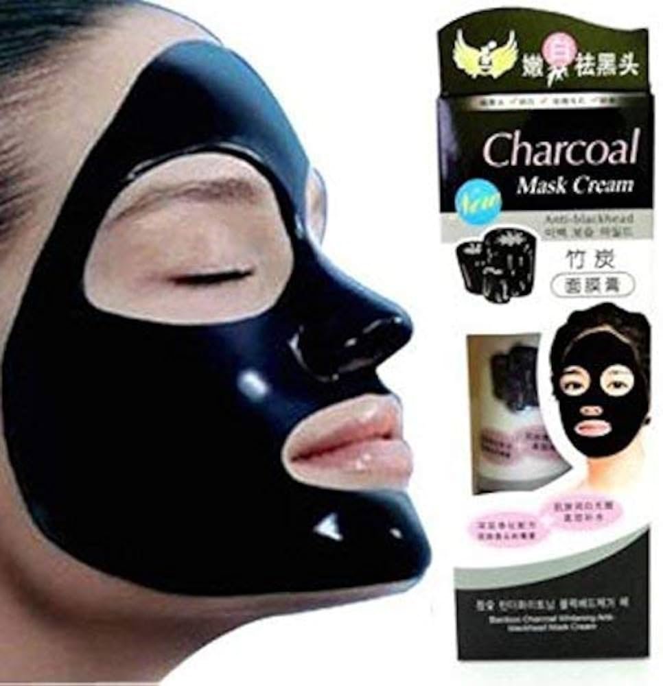 Yash Herbal Charcoal Mask Cream (Anti-Blackhead & Deep Cleansing) Cream - Image 4
